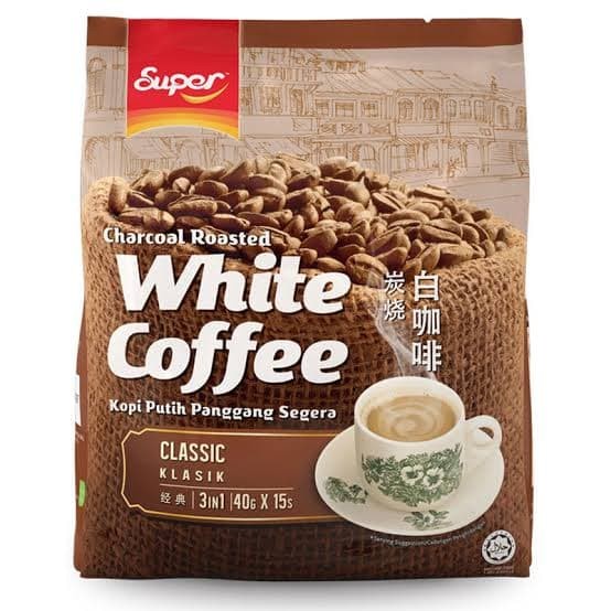 

SUPER WHITE COFFEE classic 2in1 hazulnut