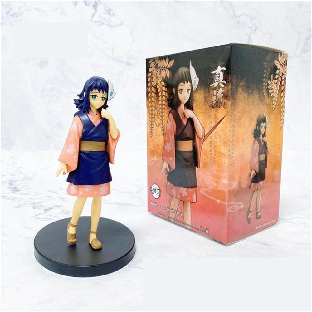 [Elegan] Demon Slayer Mainan Hadiah PVC Action Figure 16cm Kimetsu no Yaiba Koleksi Gambar Anime