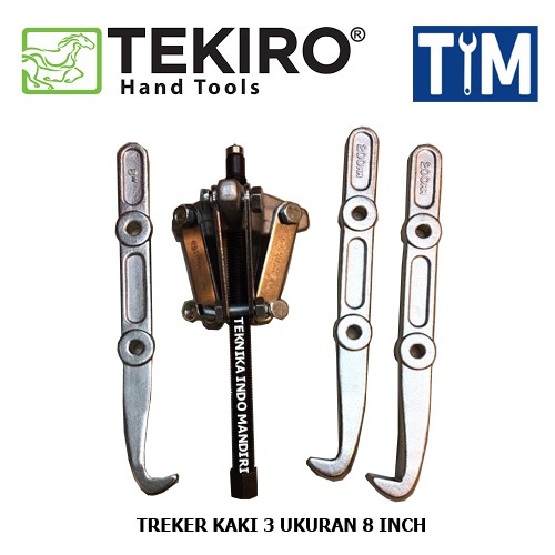 TEKIRO Treker Kaki 3 ukuran 8 INCH / Three Arm Gear Puller 8&quot;