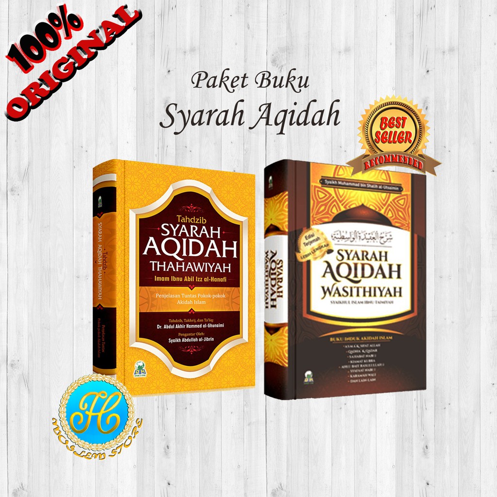 PAKET 2 BUKU (SYARAH AQIDAH THAHAWIYAH. SYARAH AQIDAH WASHITIYAH) - PENERBIT DARUL HAQ