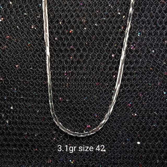 Kalung Emas 17 K - Putih 3.1gr Kadar 750 - 3203