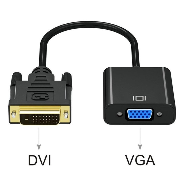 Konverter DVI to Vga / Kabel DVI Male 24+1 to Vga Female