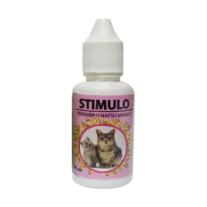 stimulo 30ml vitamin penambah nafsu makan untuk kucing &amp; anjing