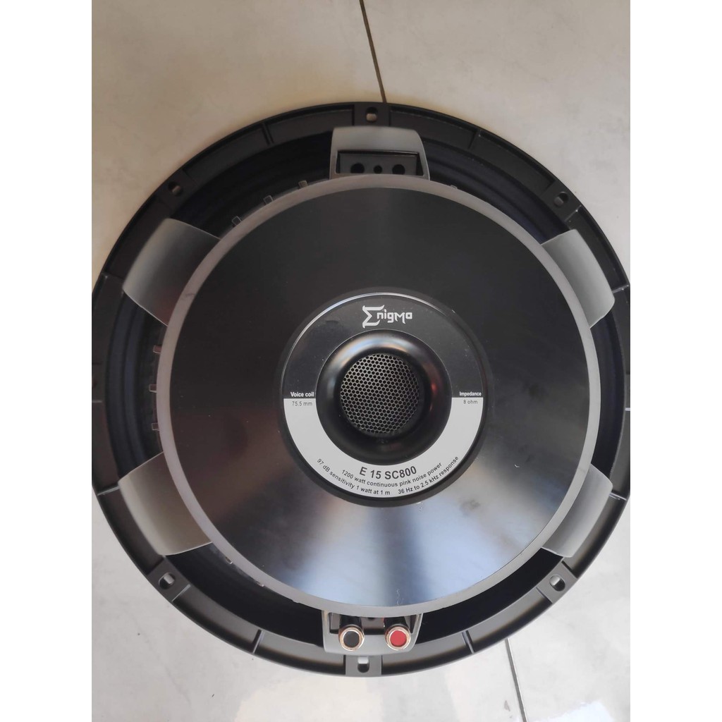 Speaker Enigma SC800 15inchi 15SC800 15in Karakter Low Mid VC 3in Maxx 800 Watt