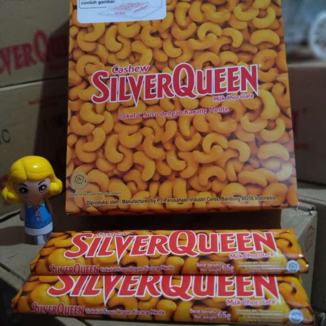 

Silverqueen 58 gr (Mede dan Almond)