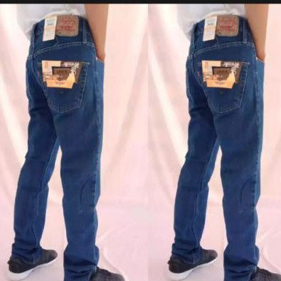celana panjang jean denim reguler NewLevis pria size 36 1pc
