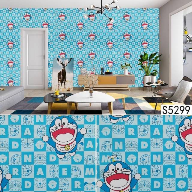  WALLPAPER  DINDING  DORAEMON  KOTAK Shopee  Indonesia