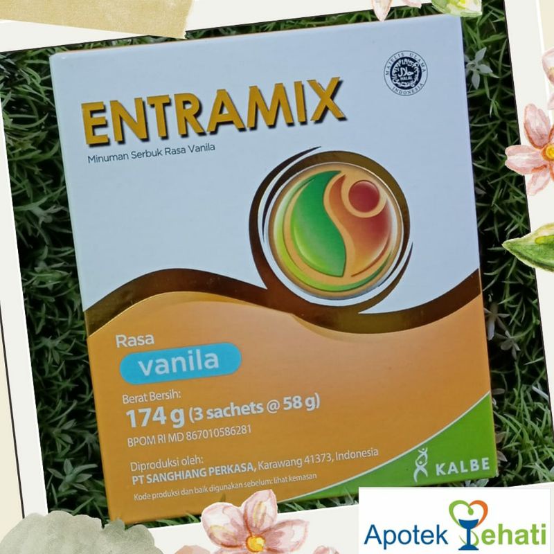 

Susu Entramix 174 gram Rasa Coklat & Vanilla