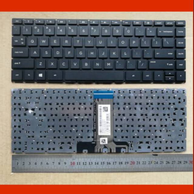Keyboard Laptop HP 14-BS 14-BW 240 G6 bs001tu 240 G6 245 G6 246 G6 240-G6 245-G6 246-G6 hitam putih