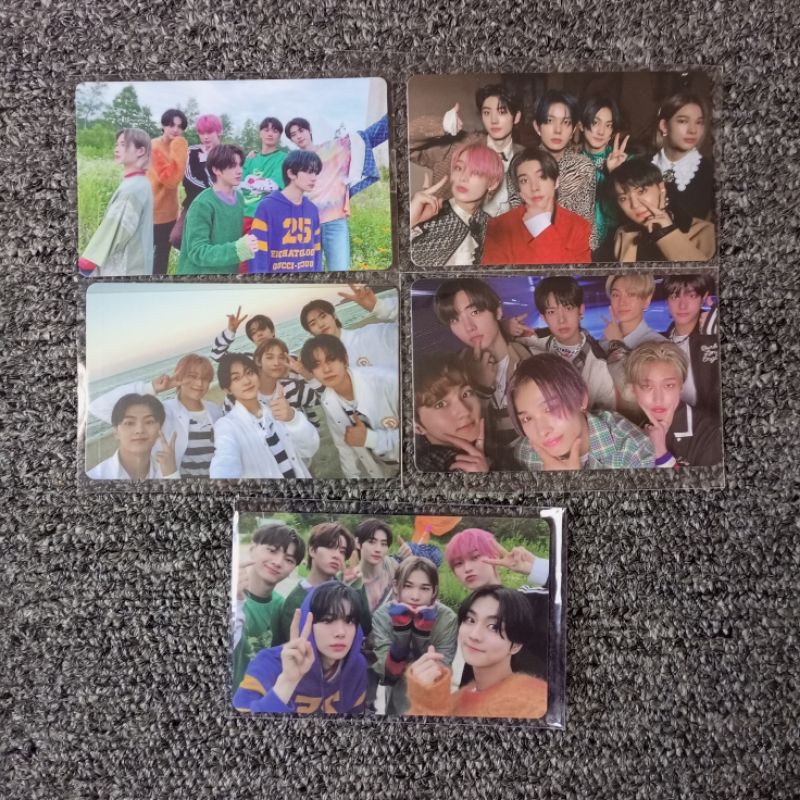 Enhypen Group Dimension:Dilemma Scylla Charybdis Border:Carnival Down OT7 Photocard PC LD Group Esse