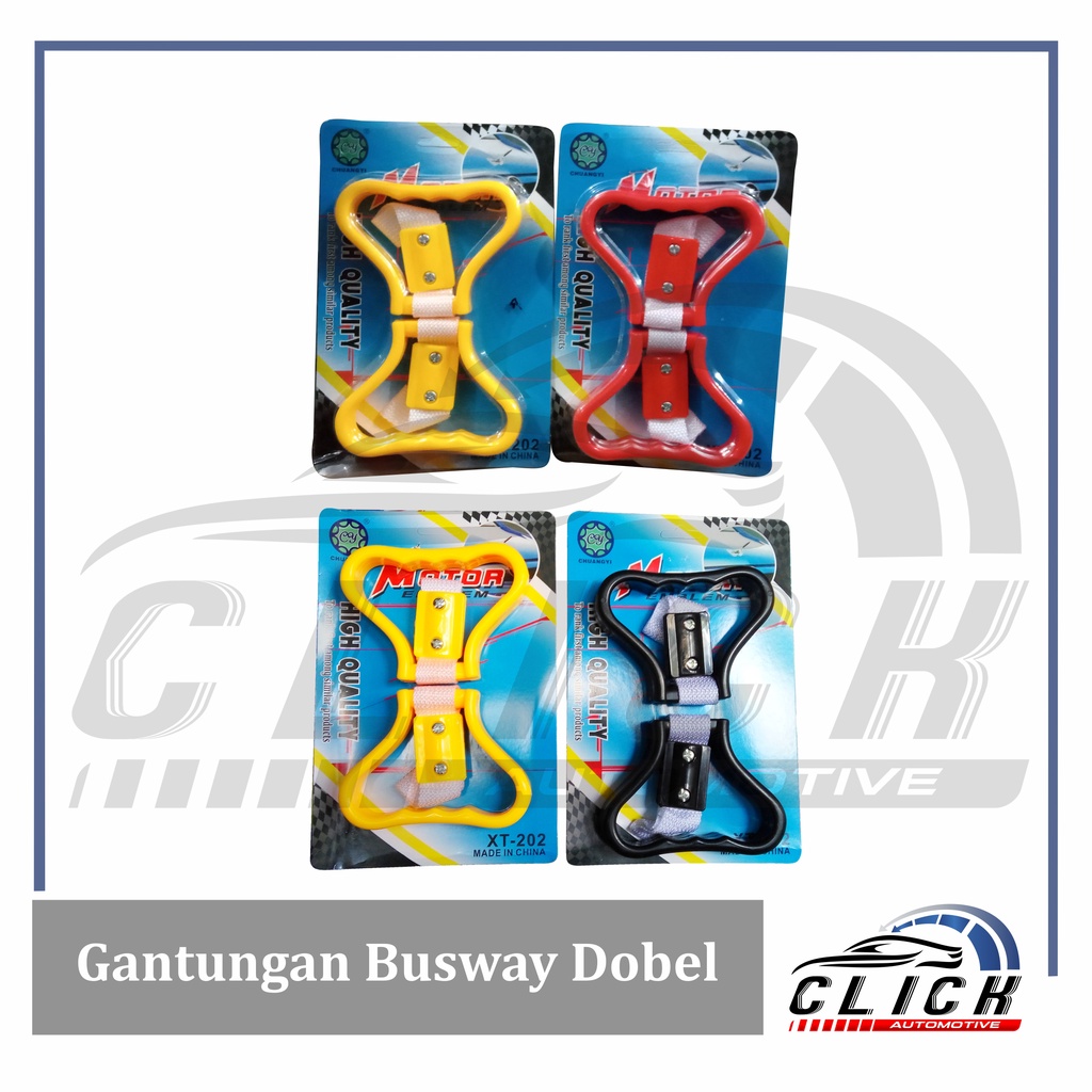 Handle Busway Dobel / Gantungan Busway isi 2 / Towing Variasi Mobil