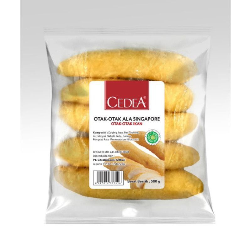 

Cedea Otak Otak Singapur 500gram Premium