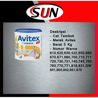  CAT  TEMBOK AVITEX 1 KG AVIAN  BRAND CAT  INTERIOR CAT  