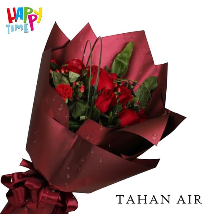 

KADO PERNIKAHAN KERTAS BUNGA(1PACK)/ FLOWER WRAP/ PEMBUNGKUS BUNGA WATERPROOF BJ ADWA WAW