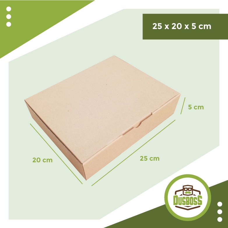 

Kardus 25 x 20 x 5 cm....Die Cut kotak aksesoris-dll model box pizza