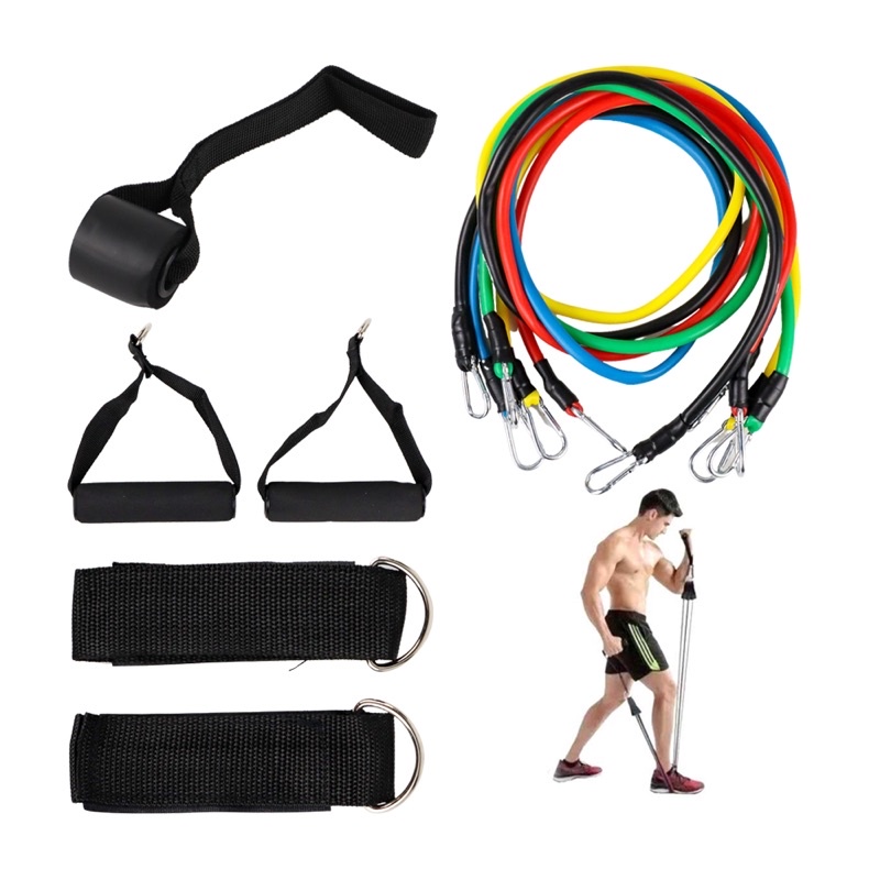 TaffSPORT Tali Stretching Pilates Tube Yoga Fitness You Can Do It 11 Set - R11