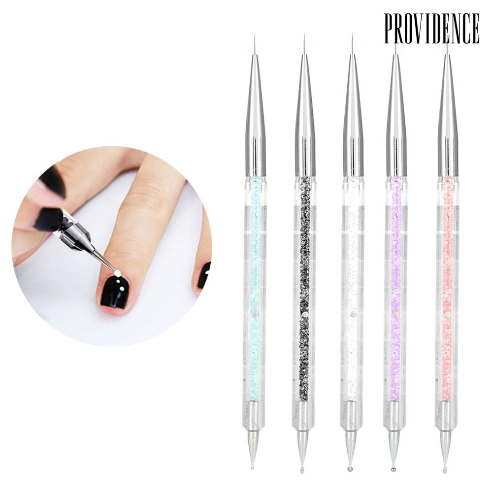 Providence 5Pcs/Set Pro Nail Art Drawing Dotting Pen Rhinestone Picker DIY Manicure Tool