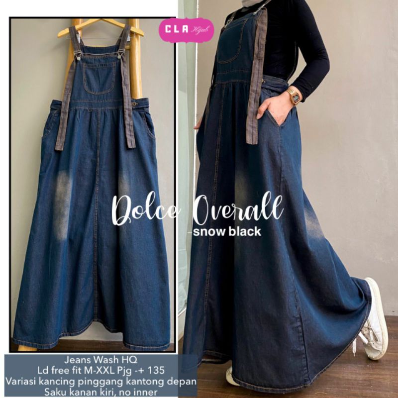 Dolce Overall by CLA - Overall Kulot Jumpsuit Denim Jeans