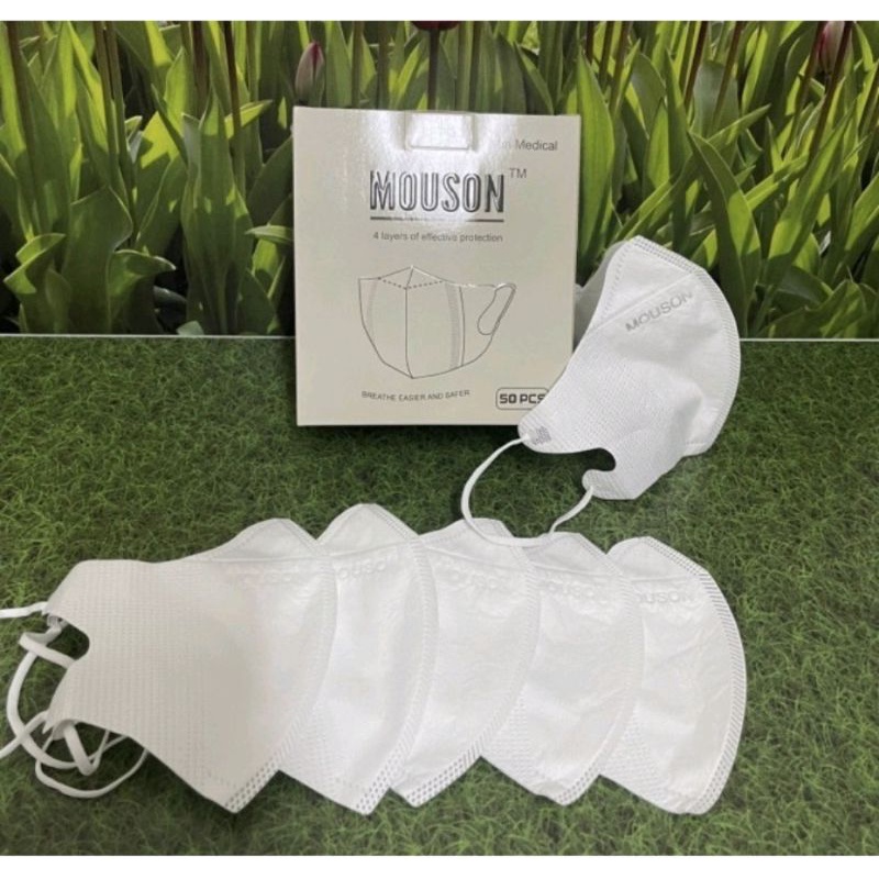 MASKER DUCKBILL MOUSON EMBOSS 4PLY 100%ORIGINAL