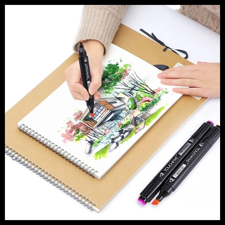 

TERBARUU!! Touchfive twin marker / spidol warna 80 colour 80 warna PROMO