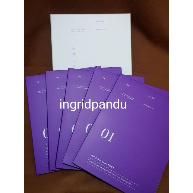 [READY] BTS BLURAY MEMORIES 2017 TANPA PC