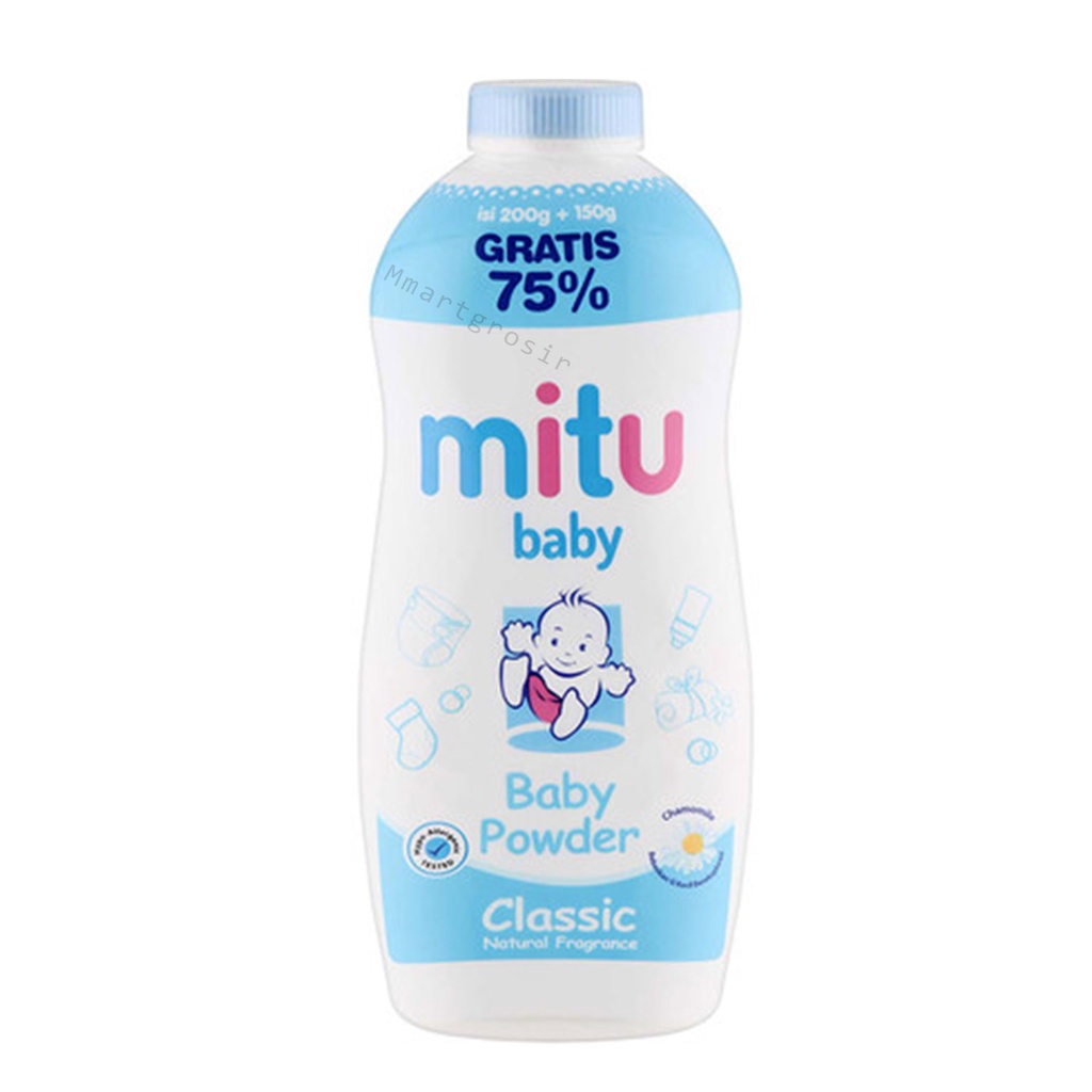 BEDAK MITU BABY CLASSIC &amp; FLORAL 200g