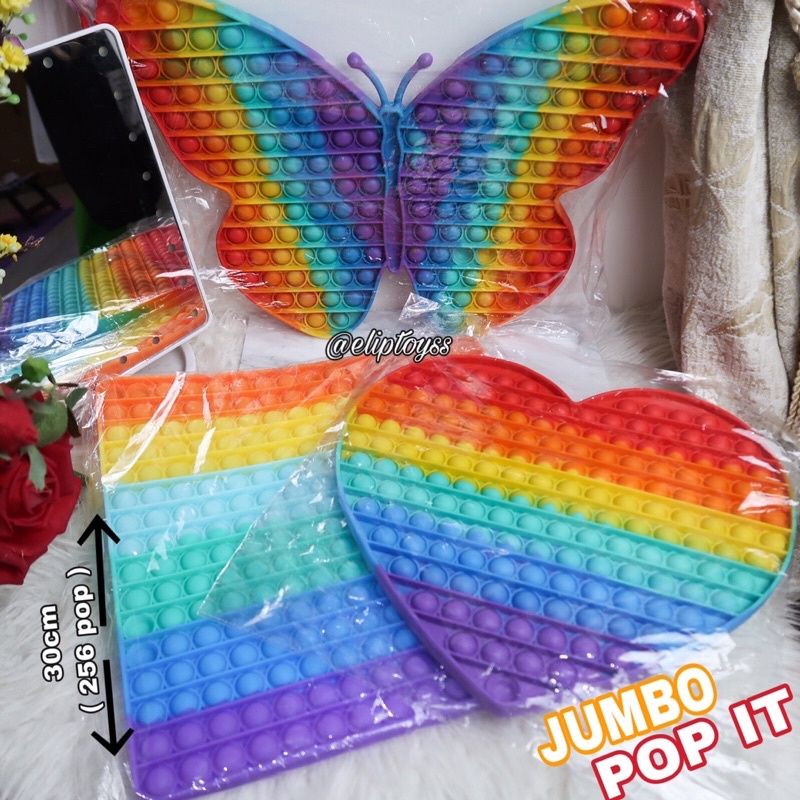 POP IT RAIMBOW SUPER JUMBO 30×30 POP IT JUMBO
