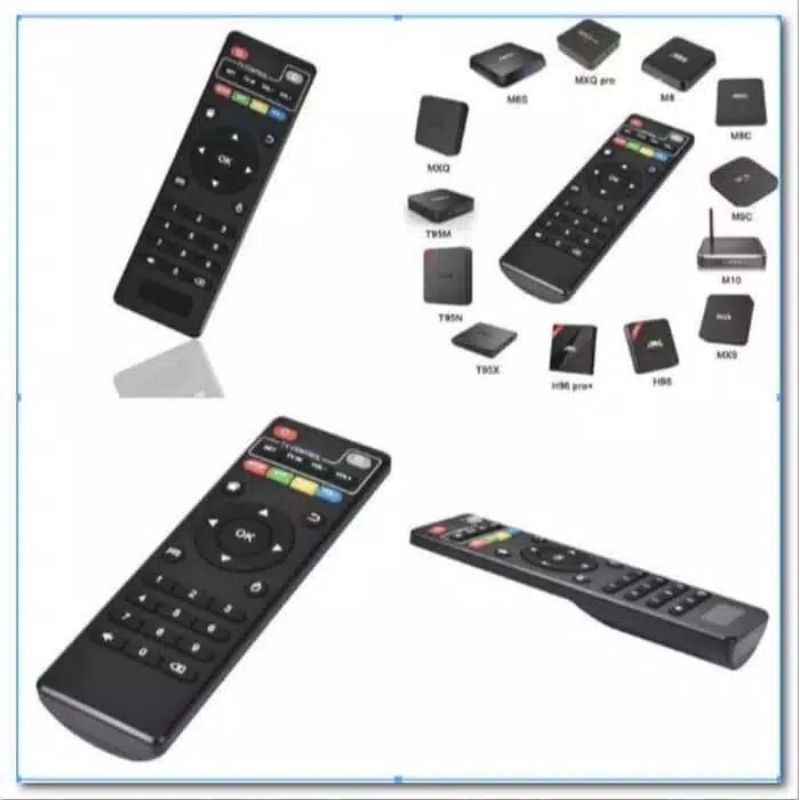 Remote MULTI Android TV BOX ALL Type MXQ MX10 V88 T95 TX X96 DLL - JUN DA RM-011