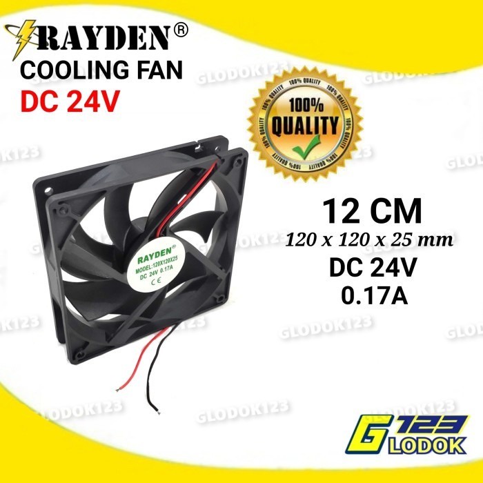 Cooling Fan DC 24V Kipas Pendingin Internal Fan Cooler