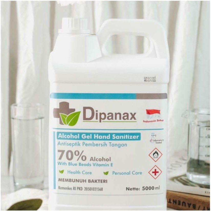 dipanax hand sanitizer gel 5 liter