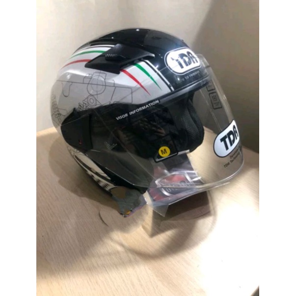 Jual Kaca Helm Tdr Xd Clear Kaca Helm Bening Kaca Helm Shopee