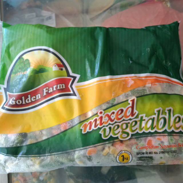 

GOLDEN FARM MIXED VEGETABLE 1KG