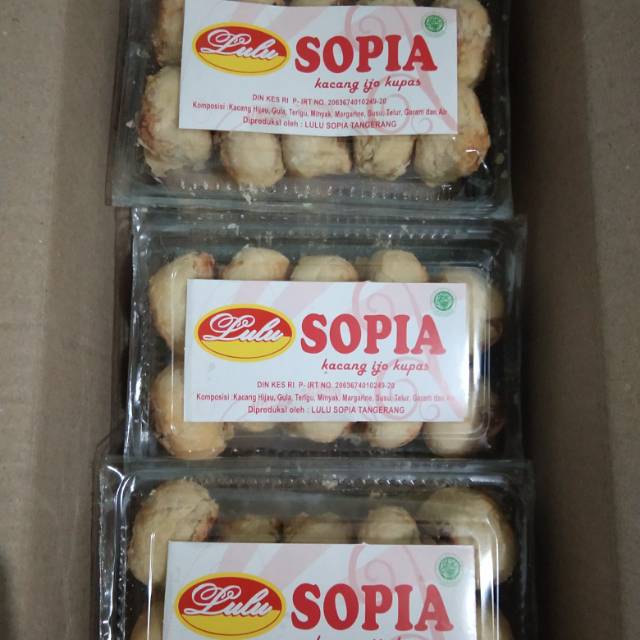 

SOPIA KACANG IJO KUPAS