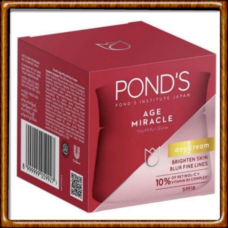 Ponds age miracle day cream 50gr/20gr/10gr/ponds age miracle night cream/ponds whip cream