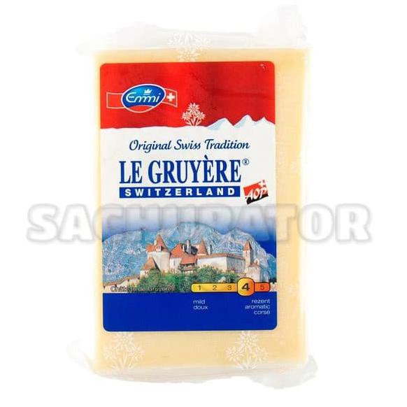 

KEJU EMMI EMI SWISS GRUYER GRUYERE GRUYERRE SWITZERLAND CHEESE 200 GR