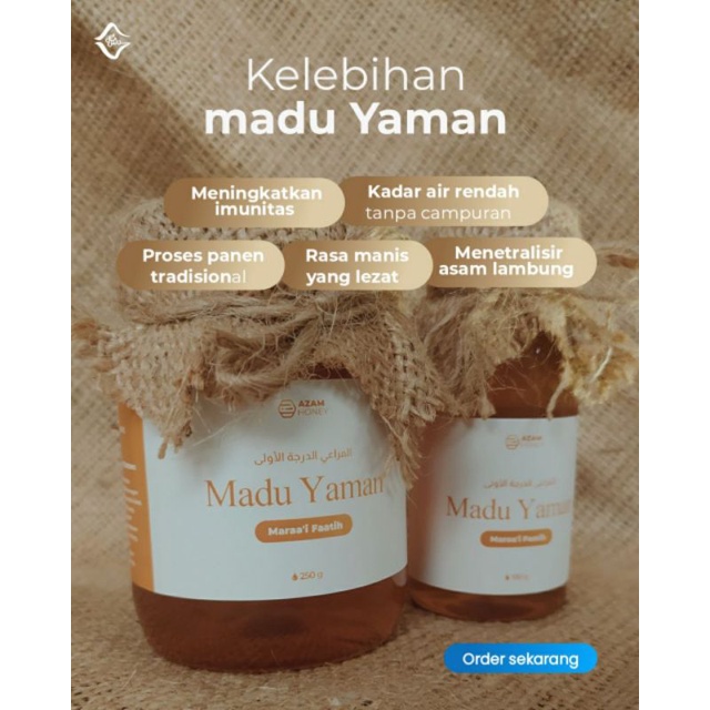 

Madu Yaman Maraa'i Faatih Bening Grade 1