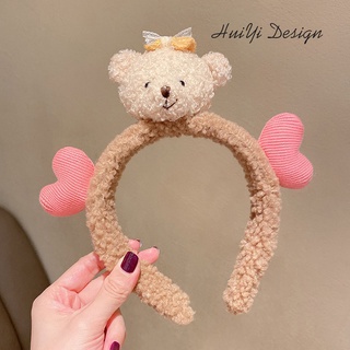 Bandana Bulu Bear Love Ala Korea Headband