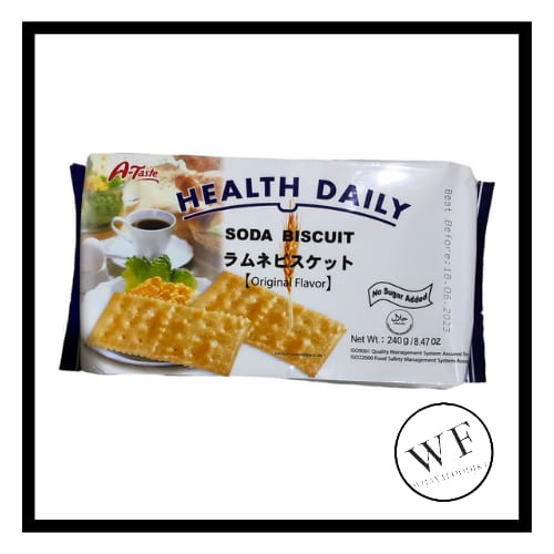 

A-Taste Health Daily Soda Biscuit no Sugar /Biskuit Soda Original 240g