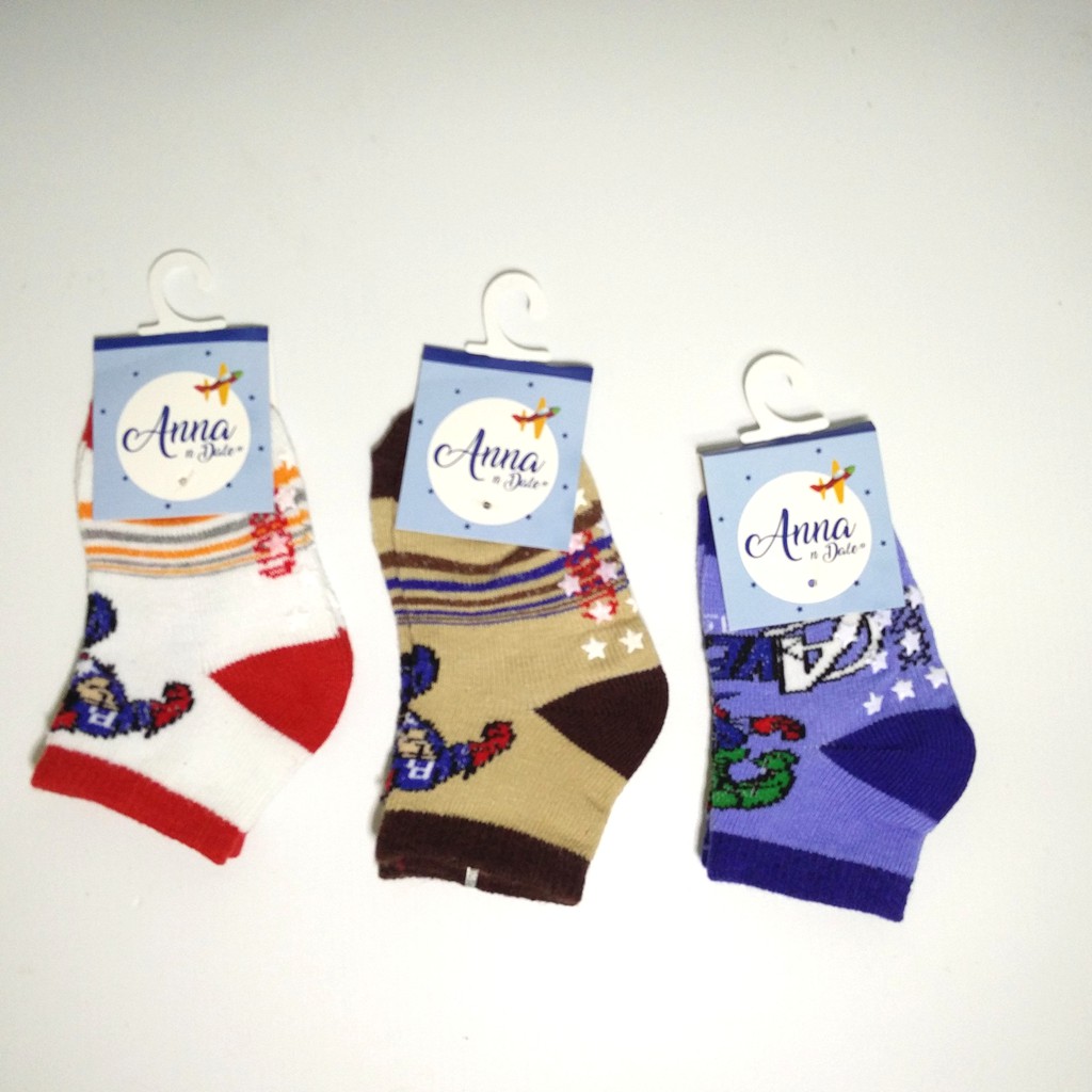 Kaos Kaki Baby Motif ANTI SLIP  | Kaos Kaki Bayi ANTISLIP (1 pasang)