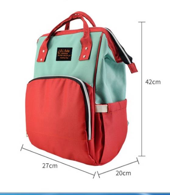 Diaper Bag Tas Bayi Ransel Organizer / Tas Perlengkapan Bayi Multifungsi Ransel Popok B.L Baby T08