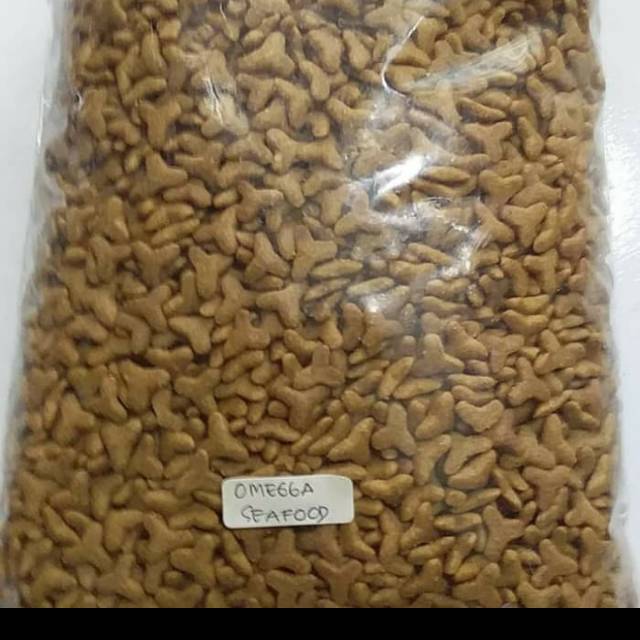 Makanan Kucing Omega Seafood 1kg