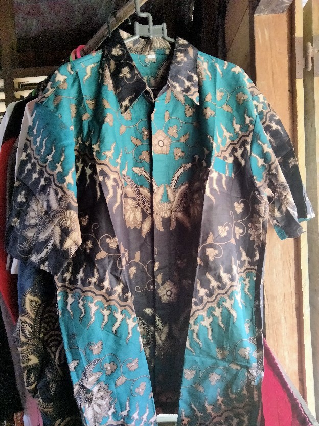 Kemeja Batik Jumbo Pria Lengan Panjang M L Xl Xxl Atasan Kemeja Batik Kondangan Pria Lengan Panjang