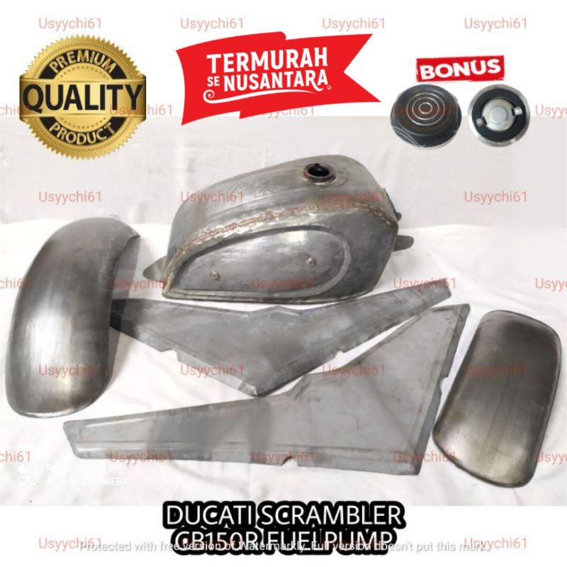 Paket Hemat Body Tangki Pnp CB150R CB150 Ducati Scrambler Custom Fuelpump injeksi