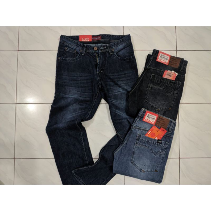 CELANA PANJANG JEANS DISTRO | REGULER FIT | STANDAR | CELANA PRIA