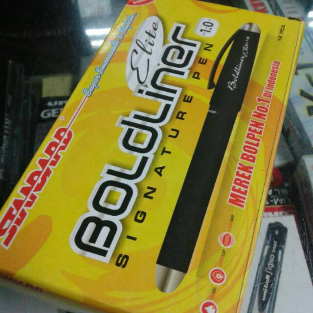 

Pena standrad boldliner elite 1.0mm