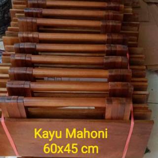 GXI MEJA  LIPAT  BELAJAR KAYU  MAHONI  Shopee Indonesia