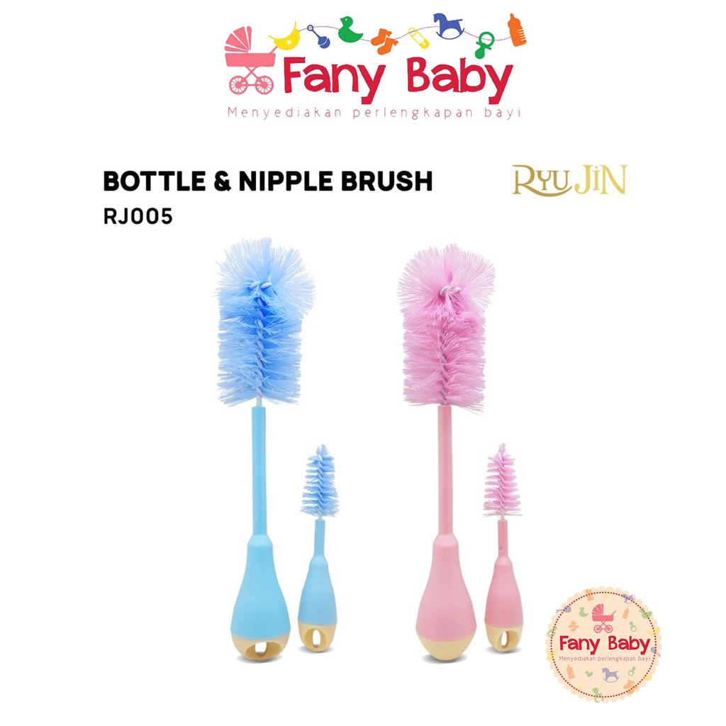 RYU JIN BOTTLE AND NIPPLE BRUSH RJ-005