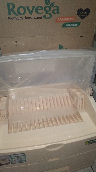 Rak Piring Rovega Modys Drm 878 Dish Drainer / Tempat Penyimpanan Piring Sendok Gelas (food Grade)