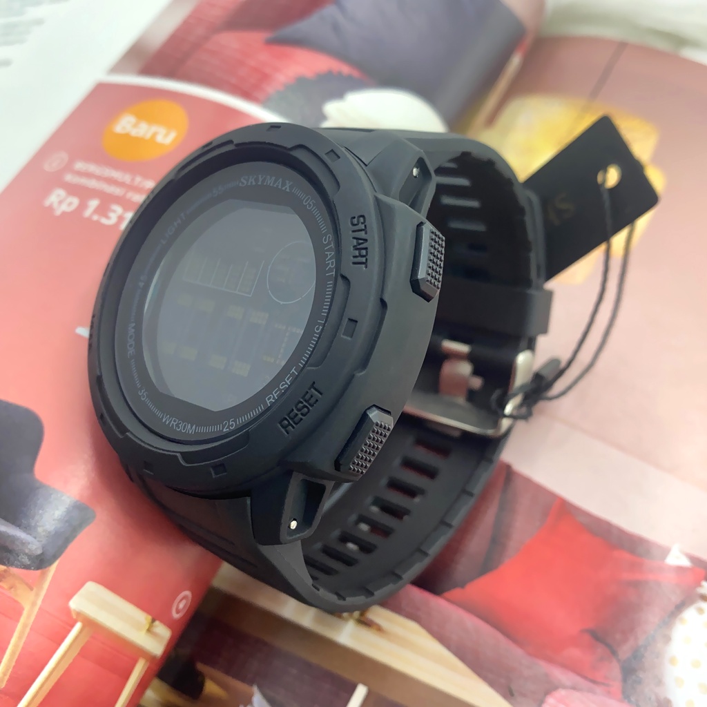 Jam tangan sport terbaru SKY&amp;MAX bahan halus bisa bayar COD