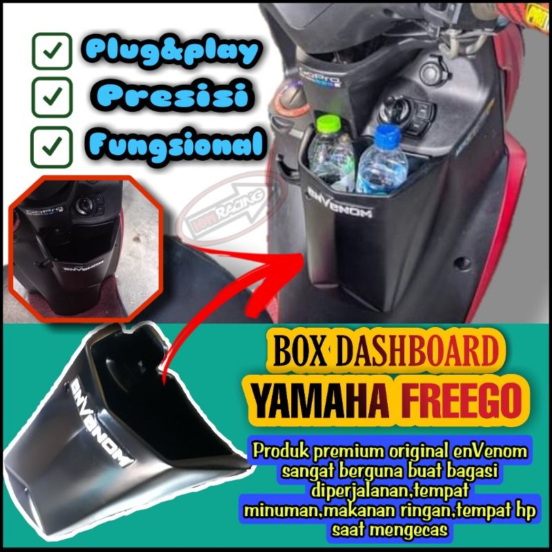 Box Freego/Box dashboard yamaha Freego/box bagasi freego